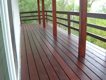 Top view of LA deck complete.